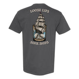 Loose Lips Sink Ships Heavyweight Shirt - Small - Shirt