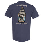 Loose Lips Sink Ships Heavyweight Shirt - Small - Shirt
