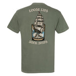 Loose Lips Sink Ships Heavyweight Shirt - Small - Shirt