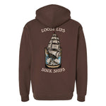 Loose Lips Sink Ships Hoodie - Small - Hoodie