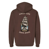 Loose Lips Sink Ships Hoodie - Small - Hoodie