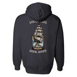Loose Lips Sink Ships Hoodie - Small - Hoodie