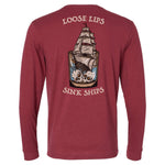 Loose Lips Sink Ships Long Sleeve - Small - Long Sleeve