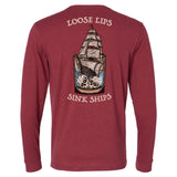 Loose Lips Sink Ships Long Sleeve - Small - Long Sleeve