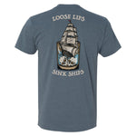 Loose Lips Sink Ships Tee - Small - Shirt