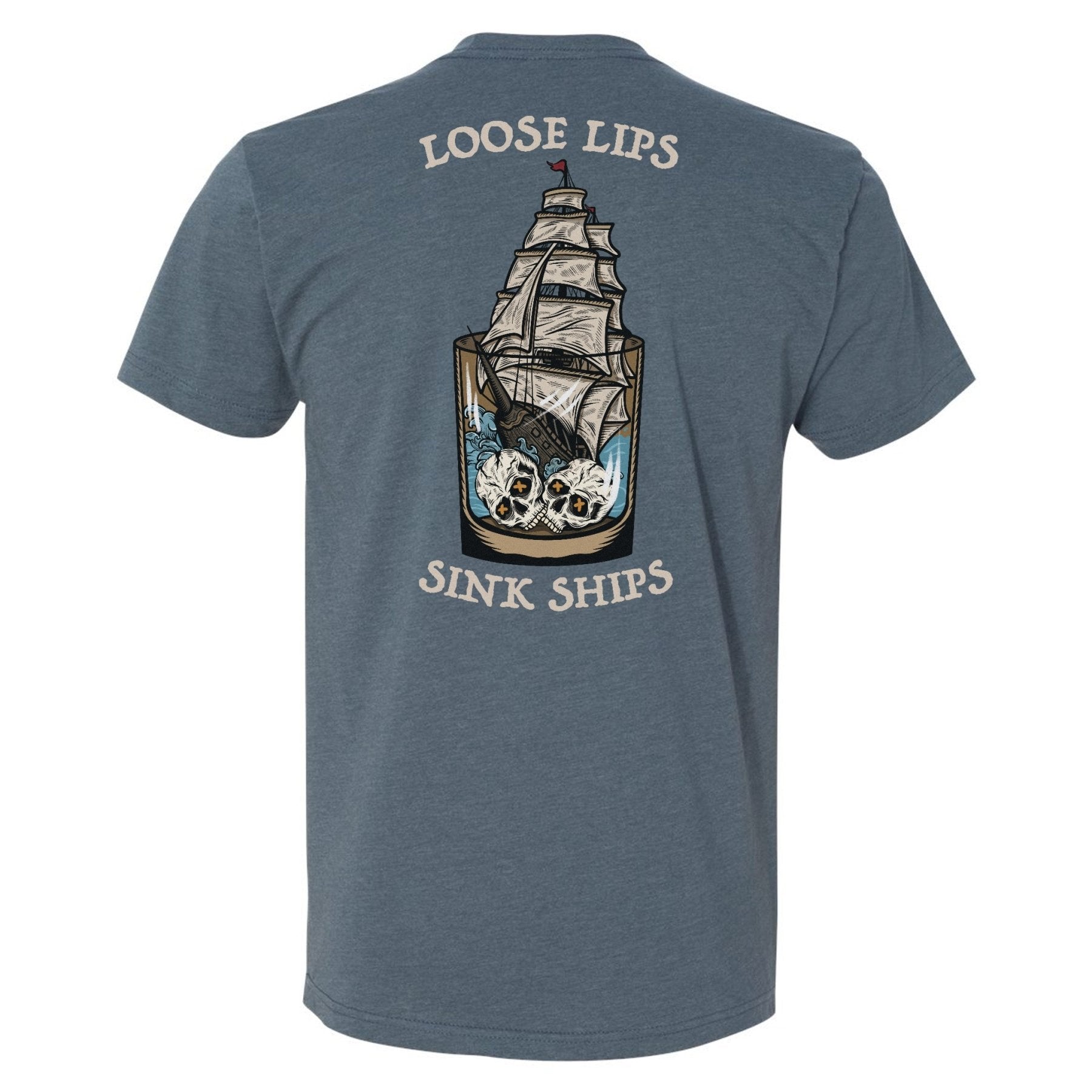Loose Lips Sink Ships Tee - Small - Shirt