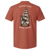 Loose Lips Sink Ships Tee - Small - Shirt