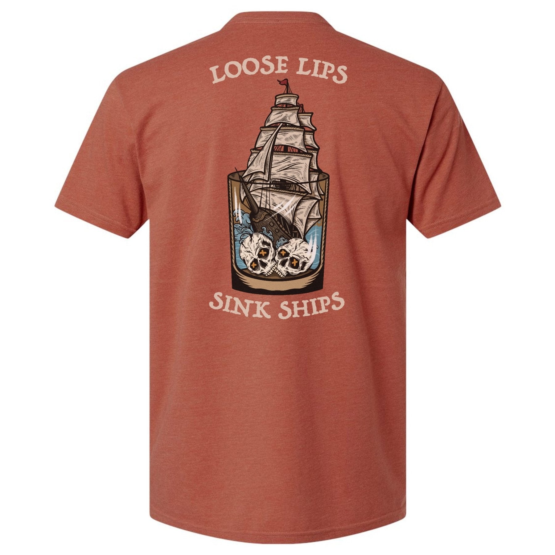 Loose Lips Sink Ships Tee - Small - Shirt