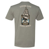 Loose Lips Sink Ships Tee - Small - Shirt