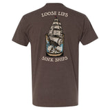 Loose Lips Sink Ships Tee - Small - Shirt