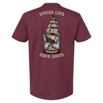 Loose Lips Sink Ships Tee - Small - Shirt