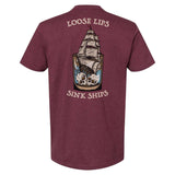 Loose Lips Sink Ships Tee - Small - Shirt