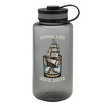 Loose Lips Sink Ships Water Bottle - 38oz - Water Bottle
