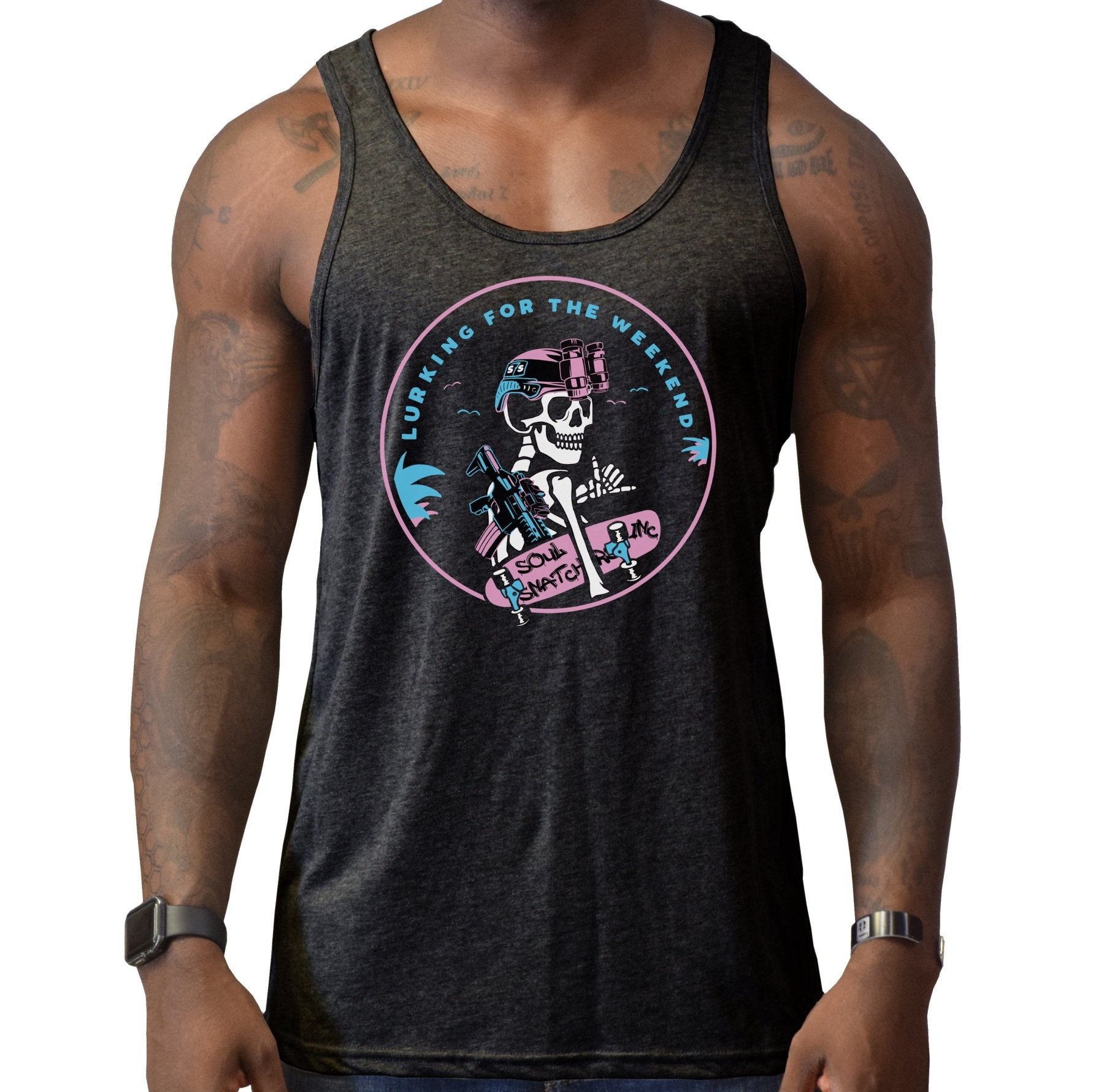 Lurking Weekend Men's Tank - Small - Tank