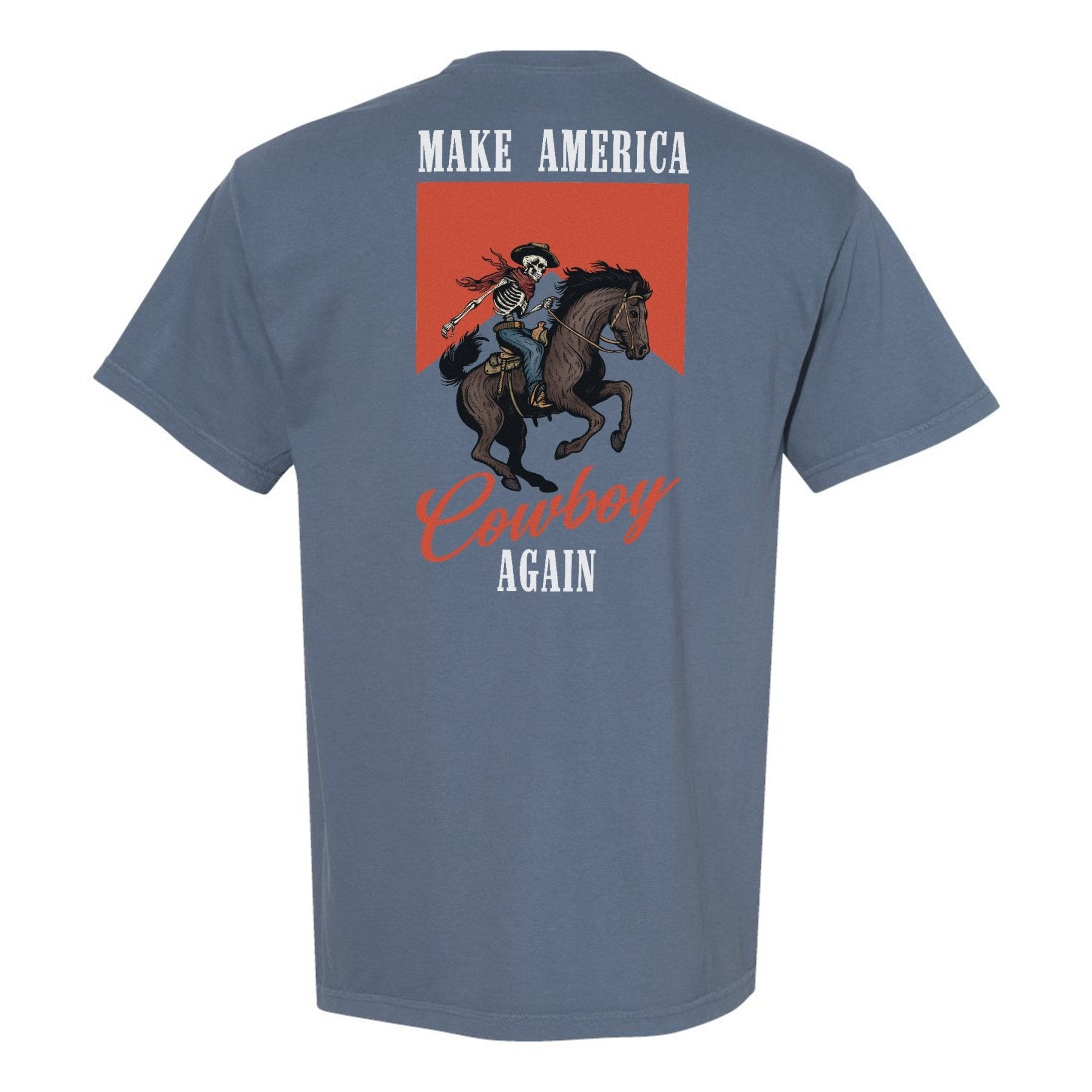 Make America Cowboy Again Heavyweight Shirt - Small - Shirt