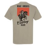 Make America Cowboy Again Heavyweight Shirt - Small - Shirt