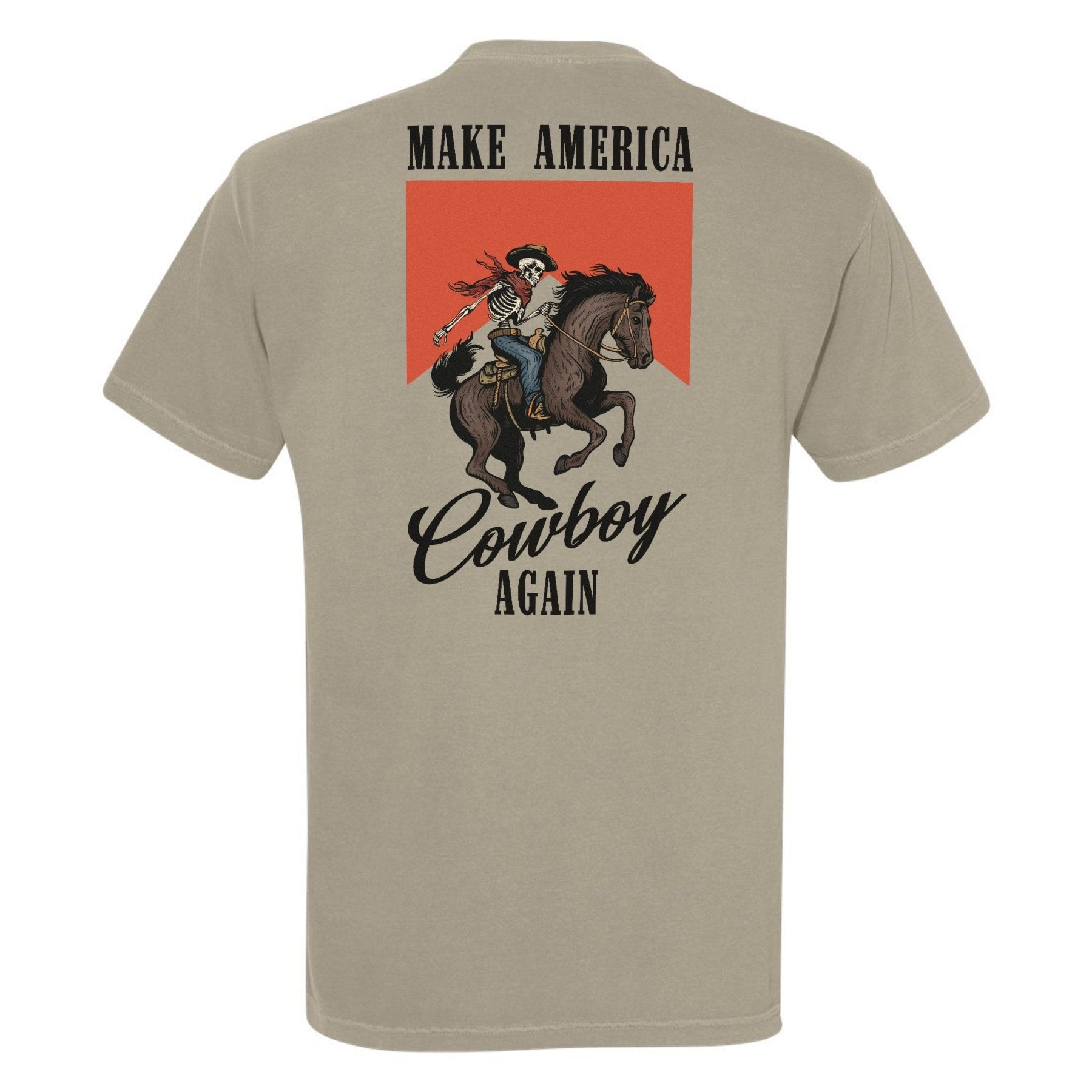 Make America Cowboy Again Heavyweight Shirt - Small - Shirt