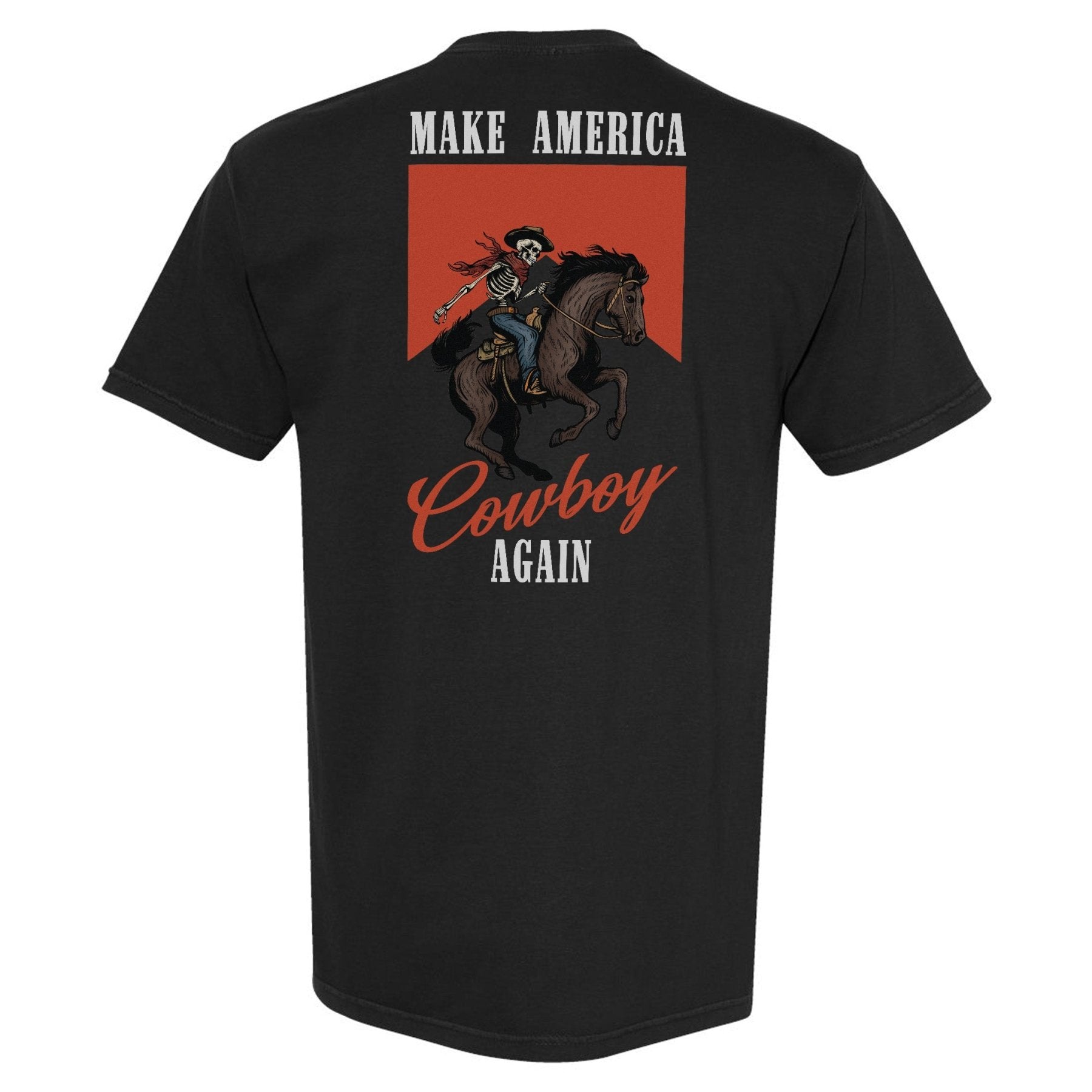 Make America Cowboy Again Heavyweight Shirt - Small - Shirt