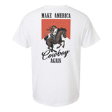 Make America Cowboy Again Heavyweight Shirt - Small - Shirt