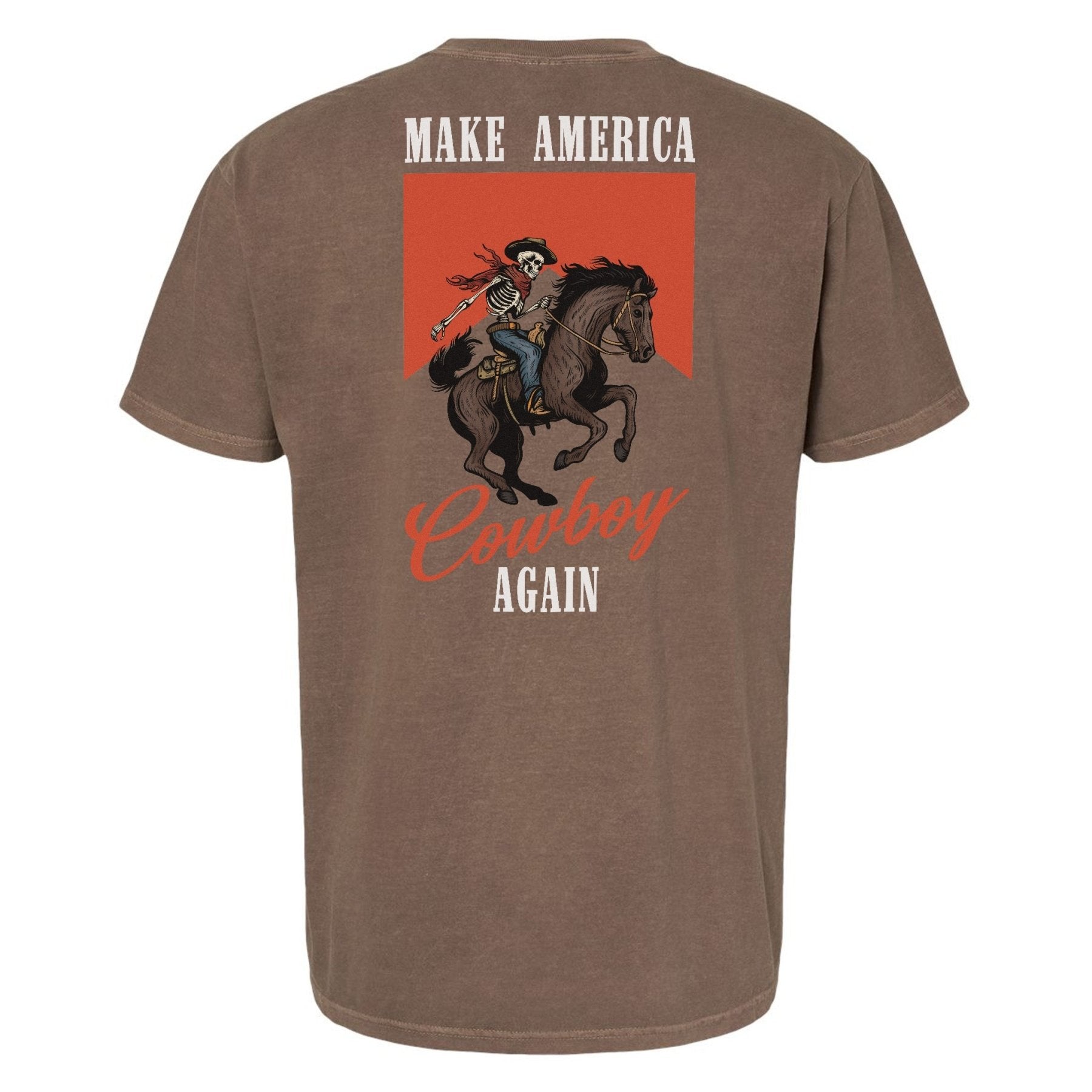 Make America Cowboy Again Heavyweight Shirt - Small - Shirt