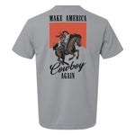 Make America Cowboy Again Heavyweight Shirt - Small - Shirt