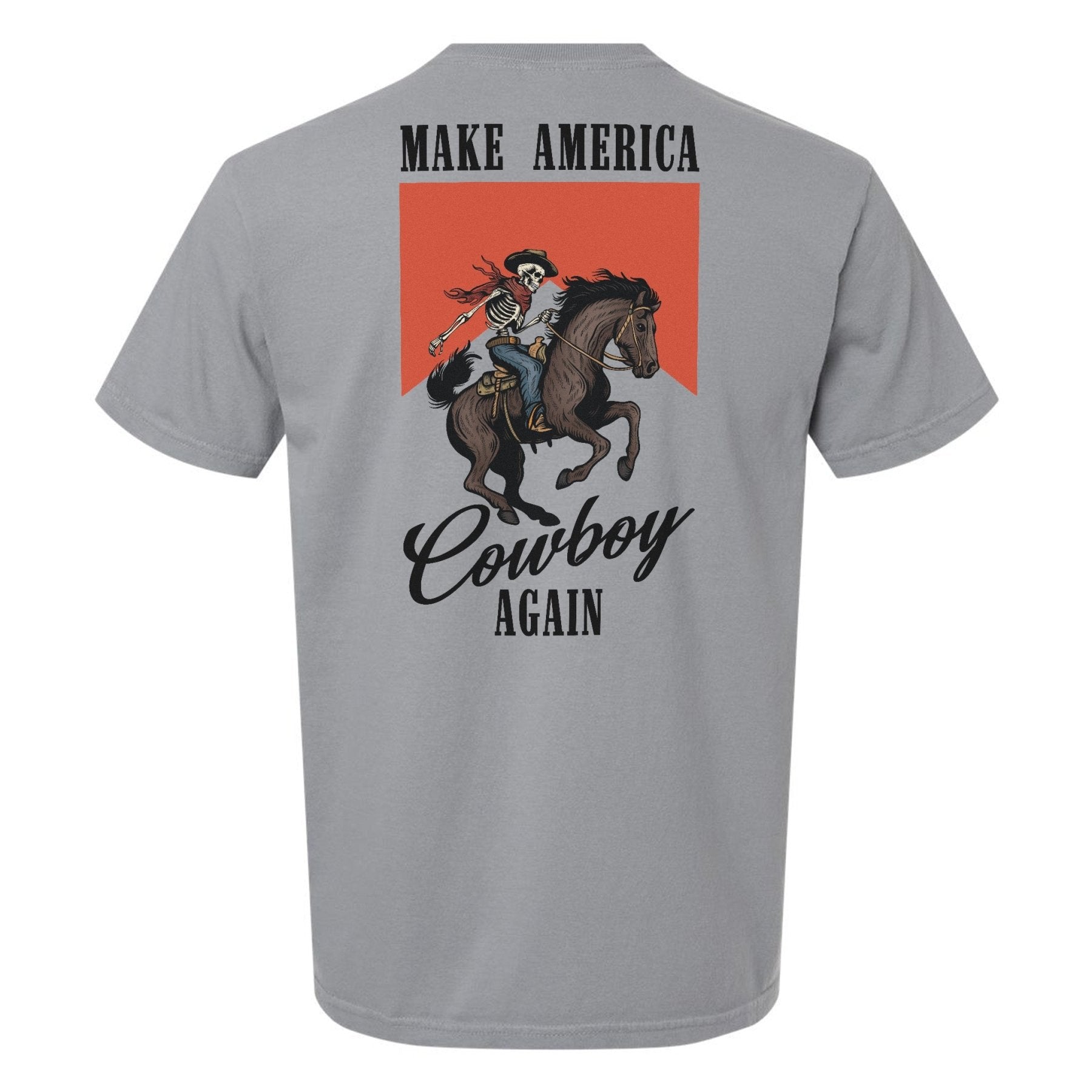 Make America Cowboy Again Heavyweight Shirt - Small - Shirt