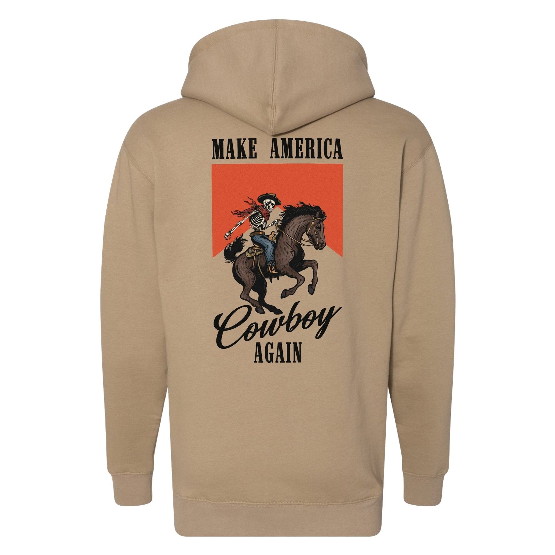 Make America Cowboy Again Hoodie - Small - Hoodie