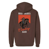 Make America Cowboy Again Hoodie - Small - Hoodie