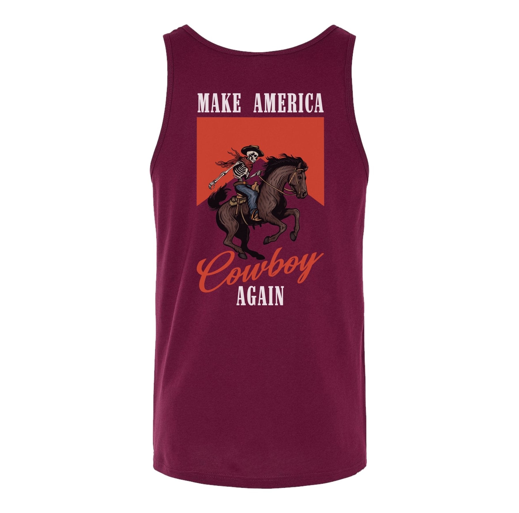 Make America Cowboy Again Tank - Small - Tank