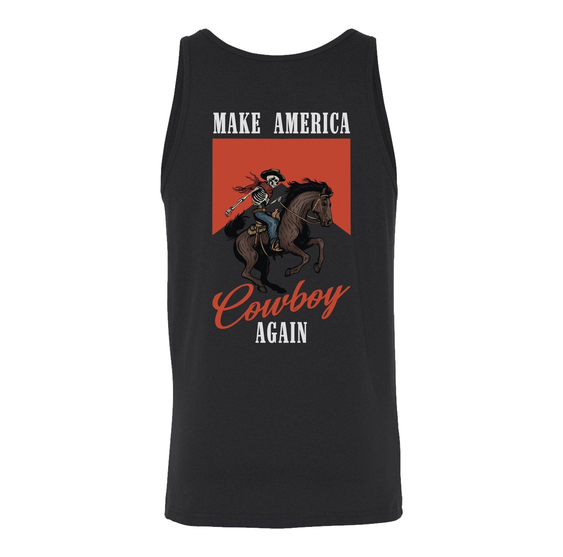 Make America Cowboy Again Tank - Small - Tank
