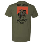 Make America Cowboy Again Tee - Small - Shirt