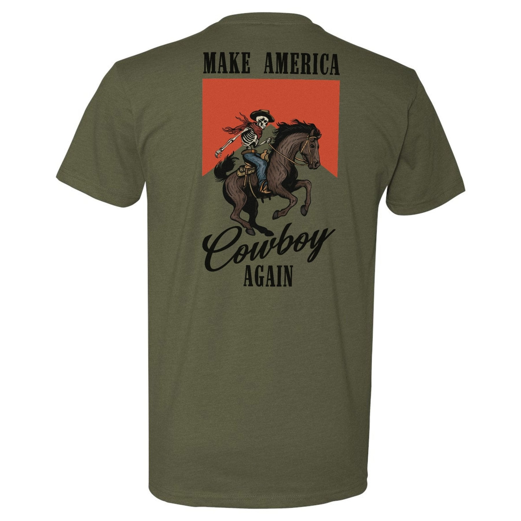 Make America Cowboy Again Tee - Small - Shirt