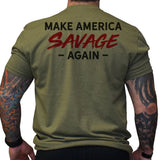 Make America Savage Again - Small - Shirt