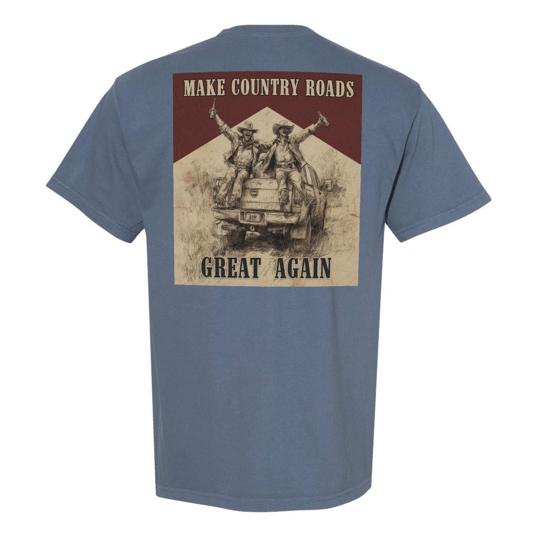 Make Country Roads Great Heavyweight Shirt - Small - Shirt