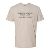 Make The Military Great Again - Small - Shirt
