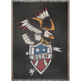 Marauders Eagle Woven Blanket - 52x37 inch - No Discount