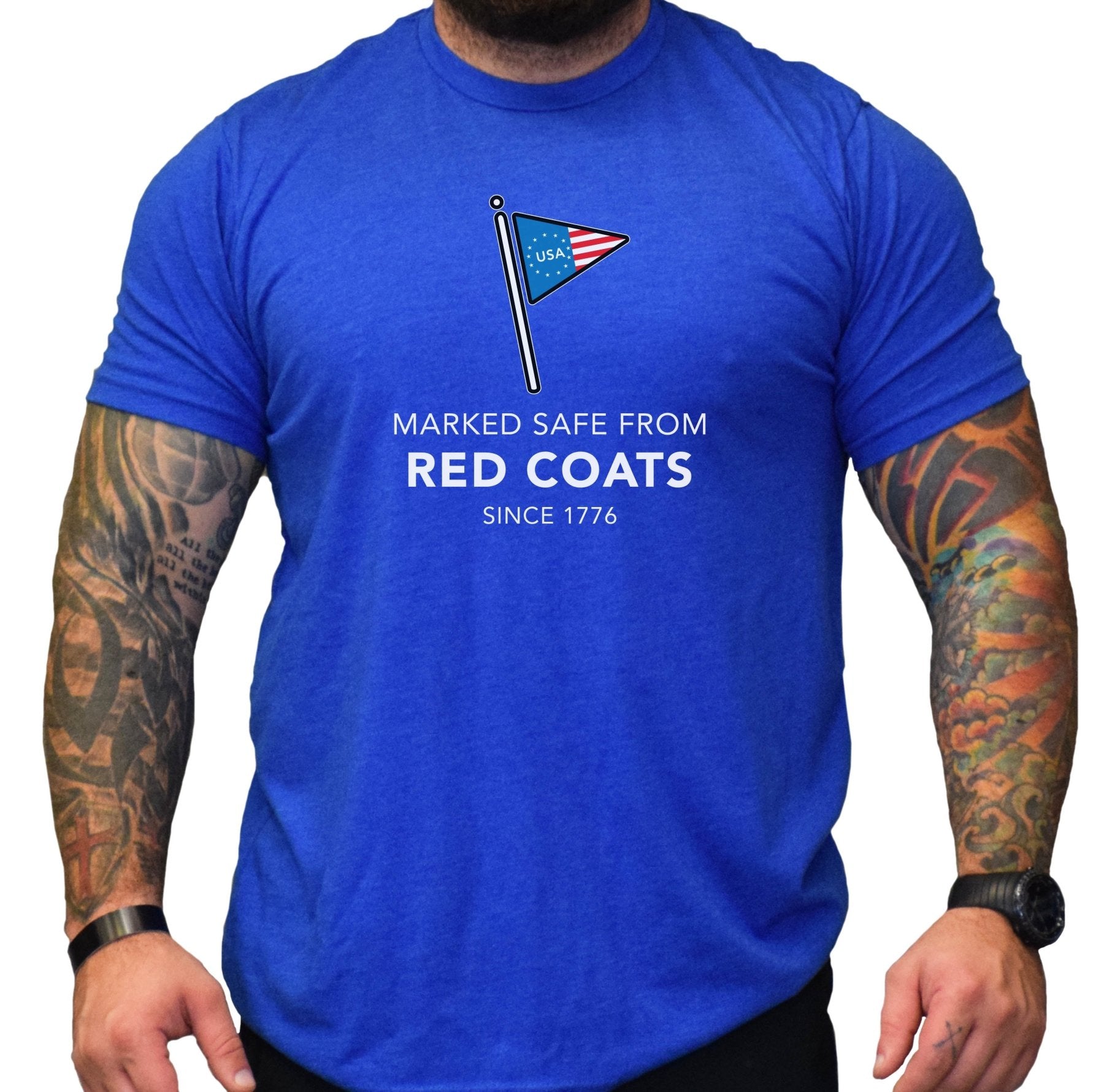 Marked Safe From Red Coats - Small - Shirt