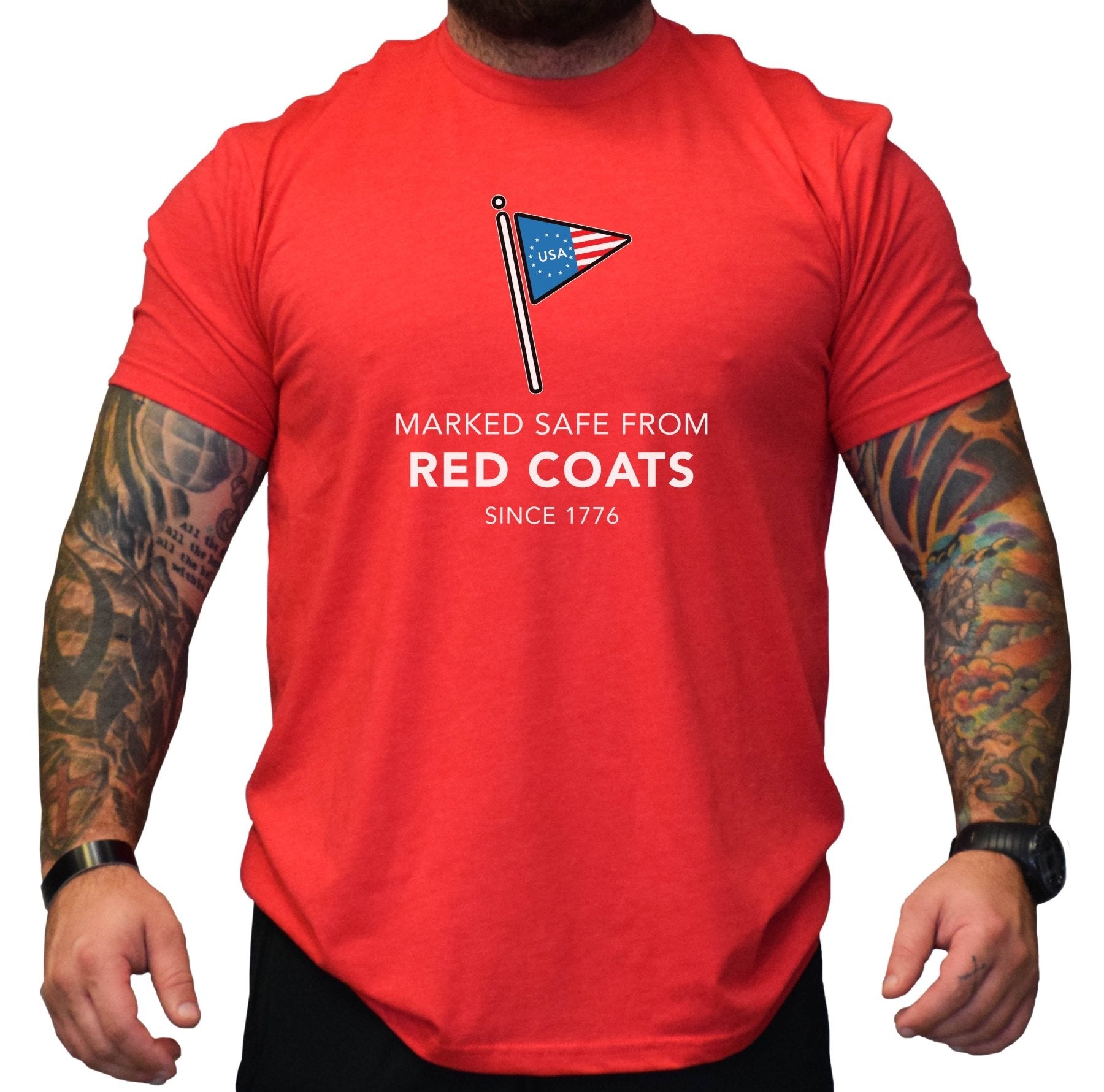 Marked Safe From Red Coats - Small - Shirt