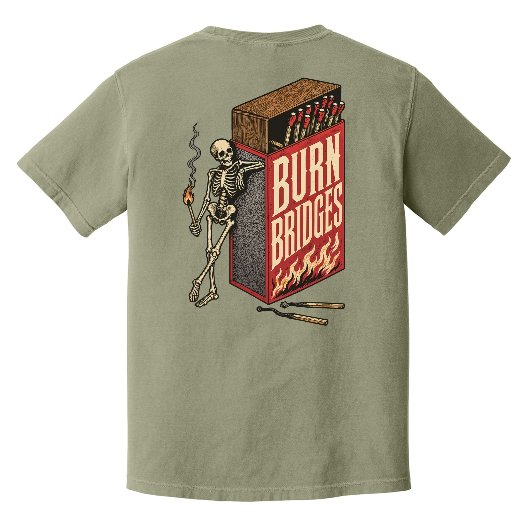 Match Sticks Heavyweight Tee - Small - Shirt