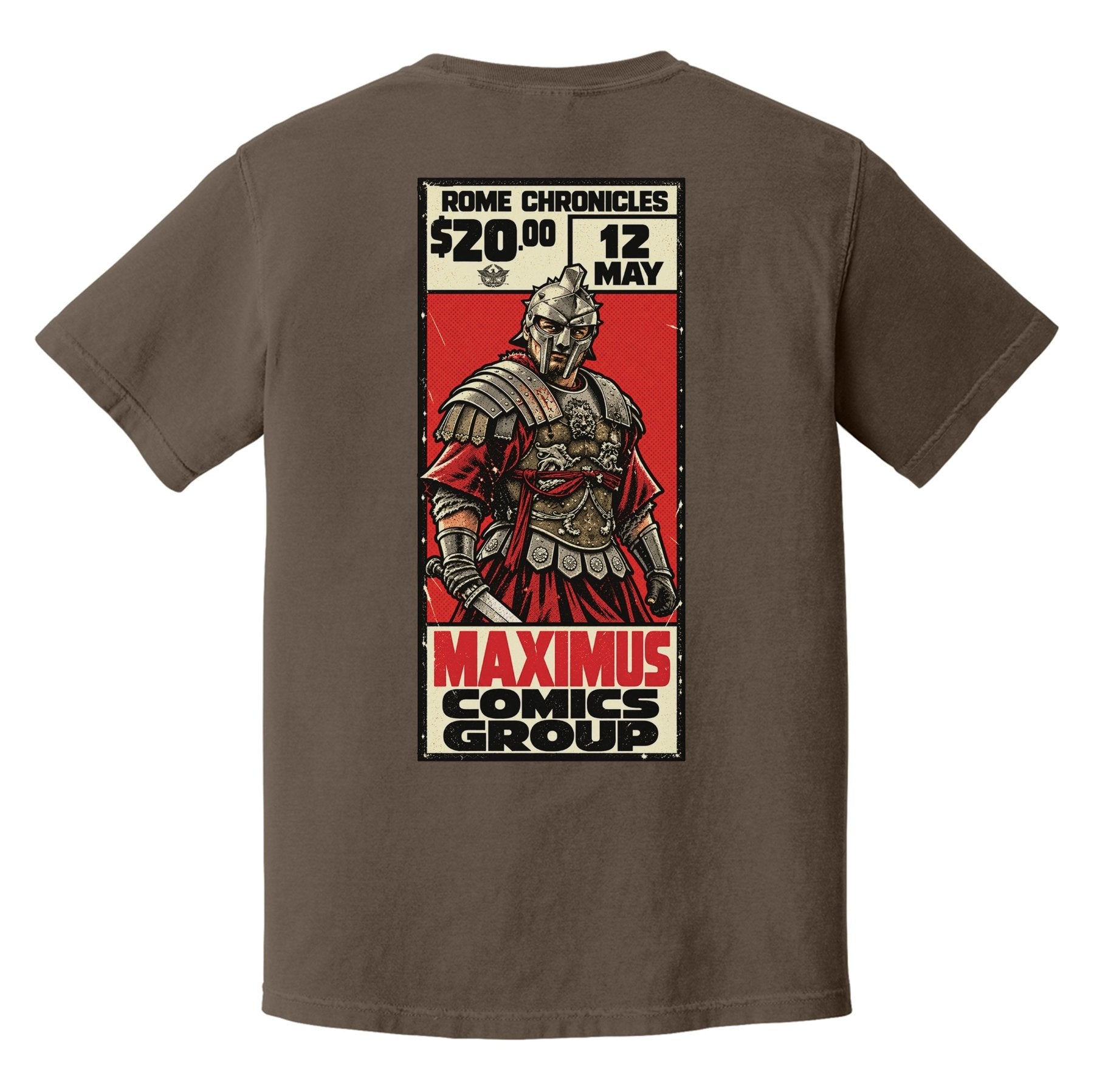 Maximus Comic Heavyweight Tee - Small - Shirt