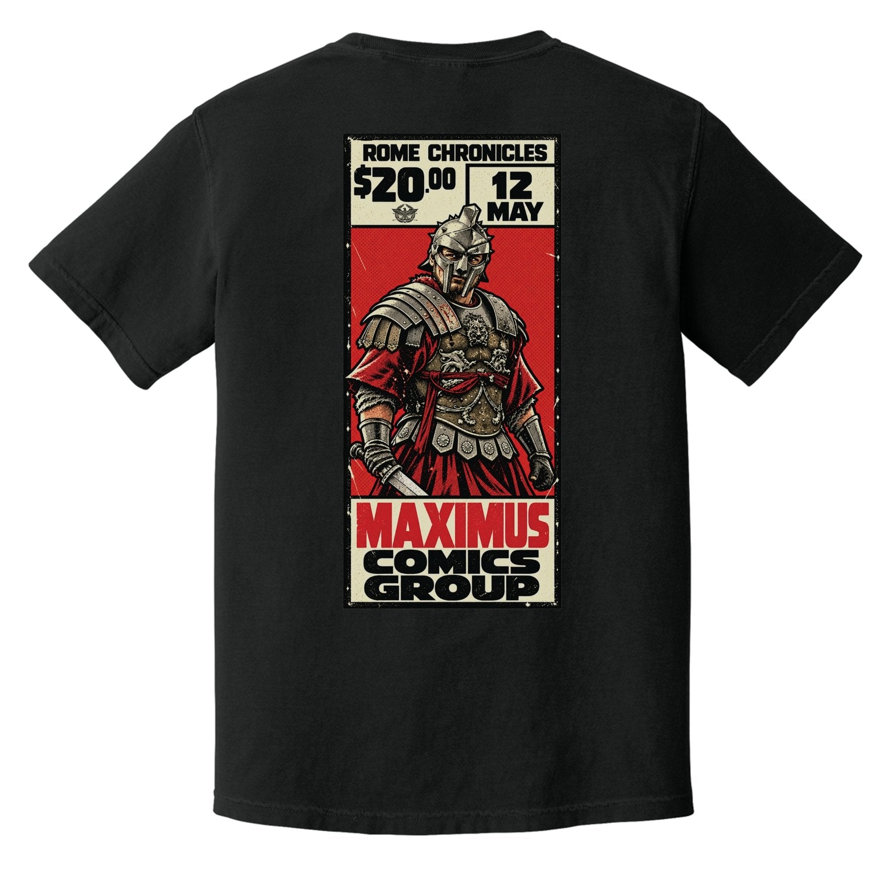 Maximus Comic Heavyweight Tee - Small - Shirt