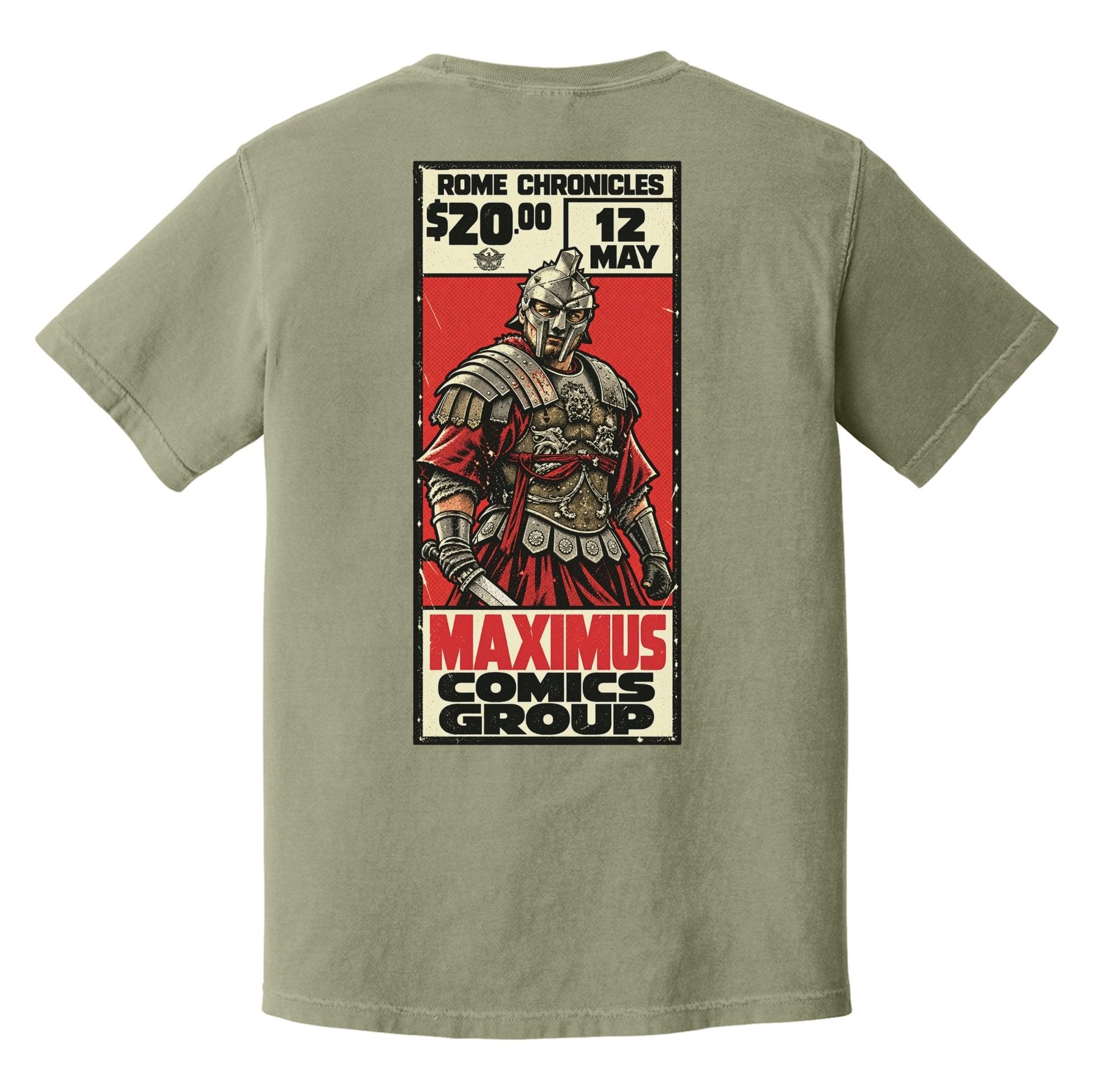 Maximus Comic Heavyweight Tee - Small - Shirt