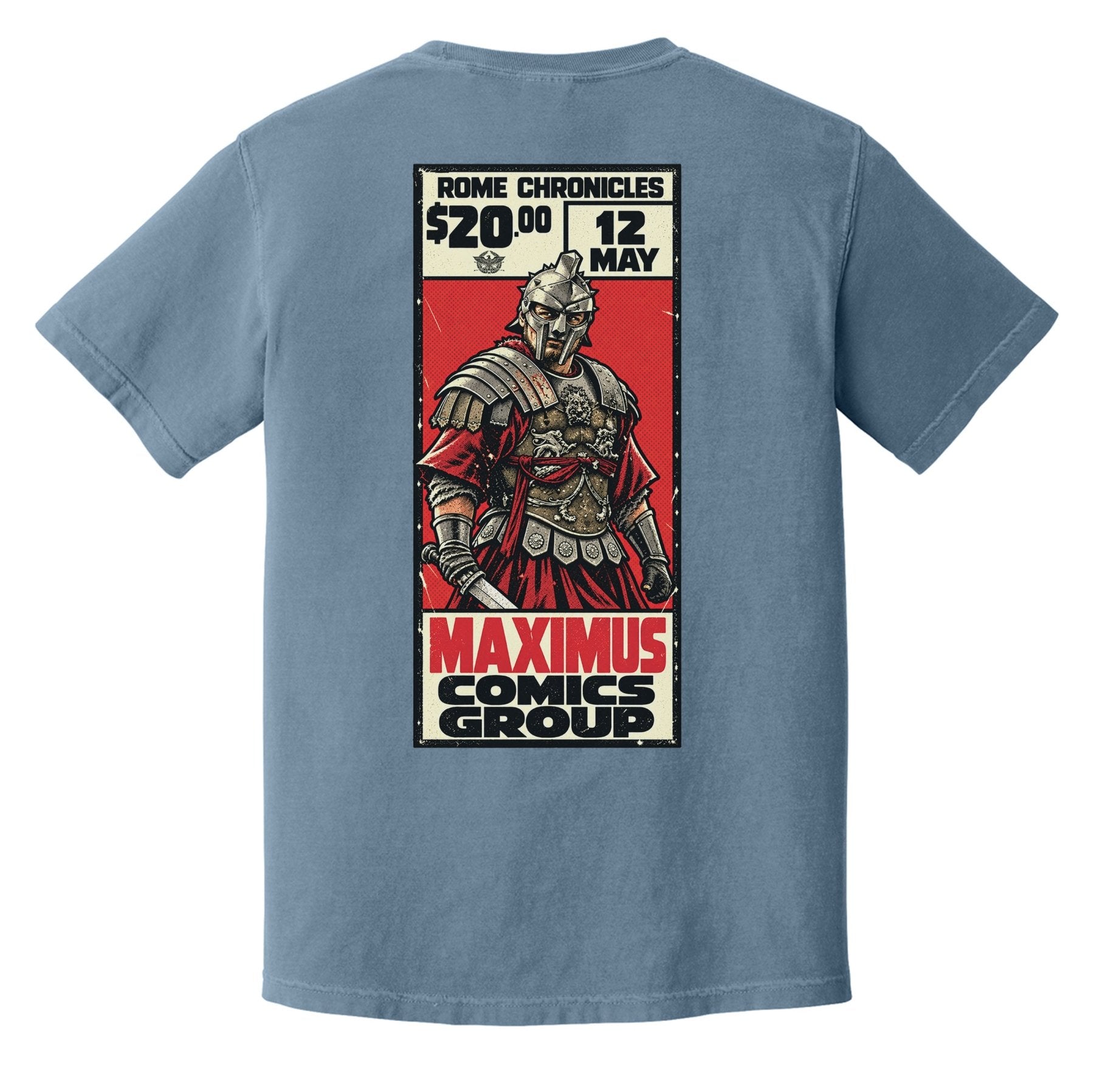 Maximus Comic Heavyweight Tee - Small - Shirt
