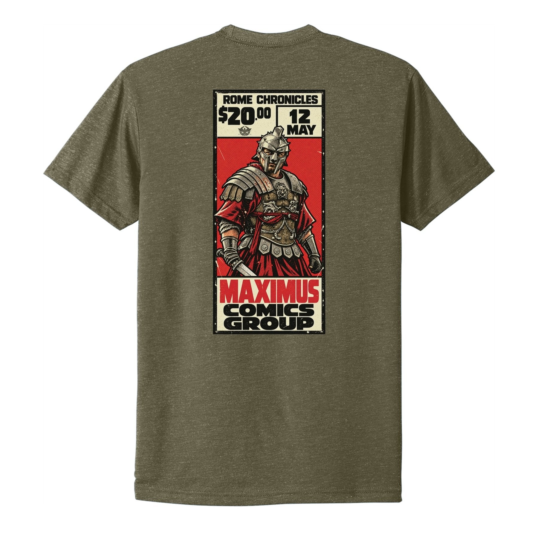 Maximus Comic Tee - Small - Shirt
