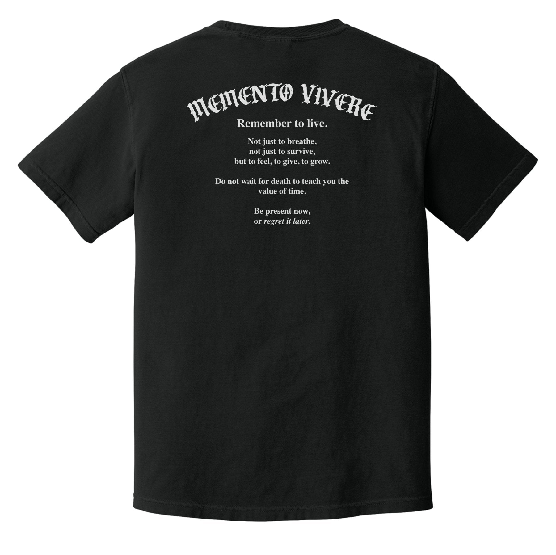 Memento Vivere Heavyweight Tee - Small - Shirt