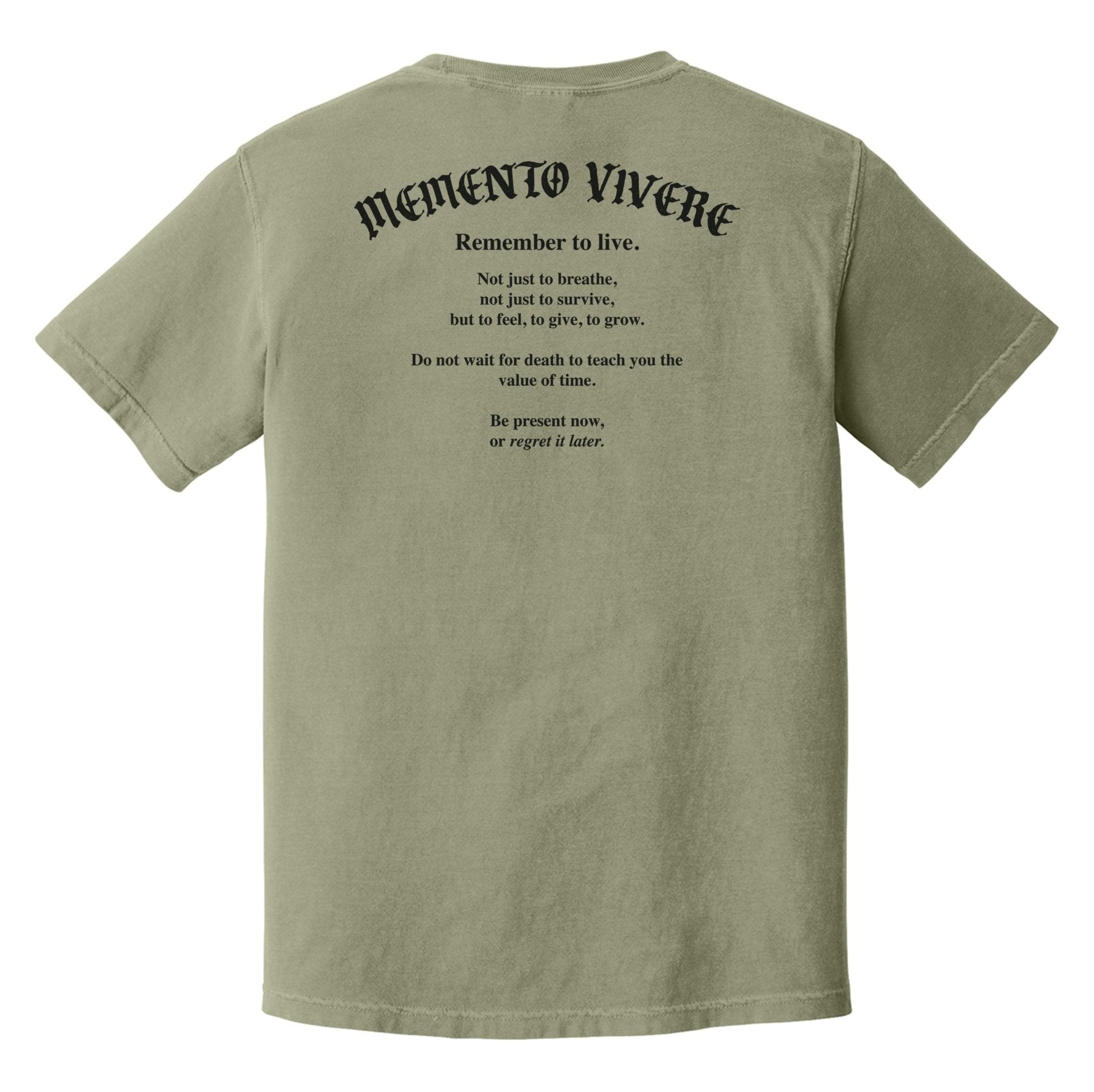 Memento Vivere Heavyweight Tee - Small - Shirt