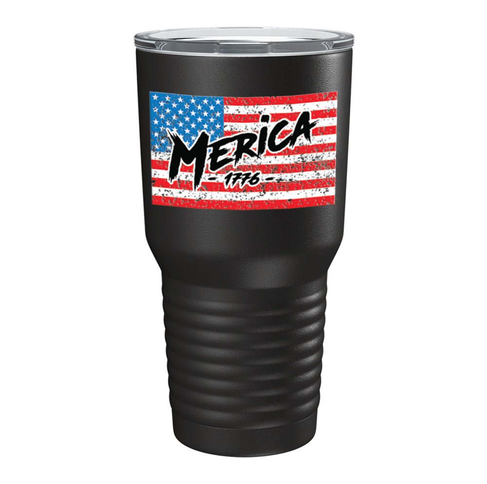 'Merica Flag Tumbler - 30oz - Tumbler