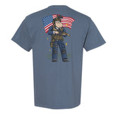Merican Patriot Heavyweight Tee - Small - Shirt