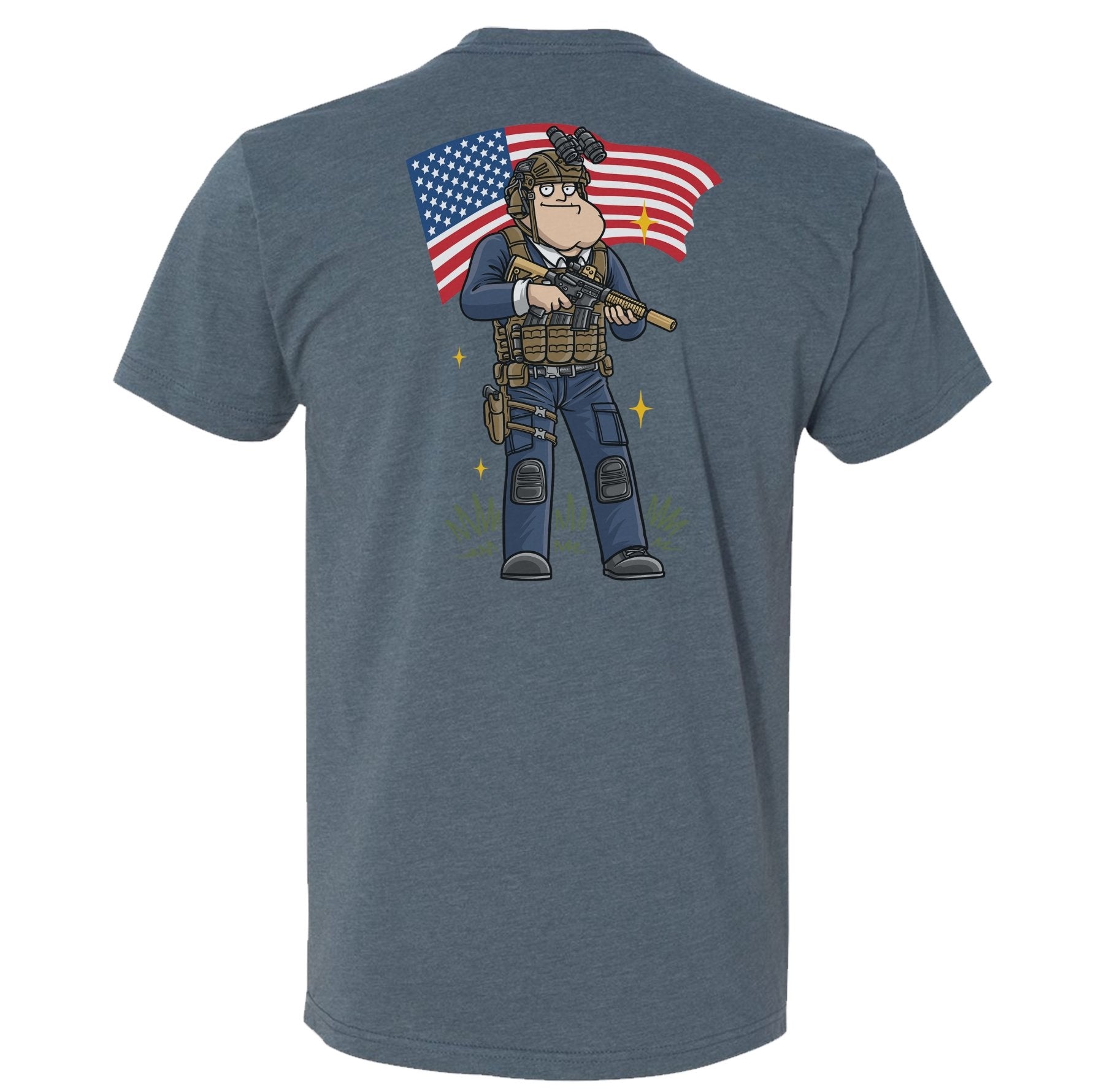 Merican Patriot Shirt - Small - Shirt