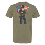 Merican Patriot Shirt - Small - Shirt